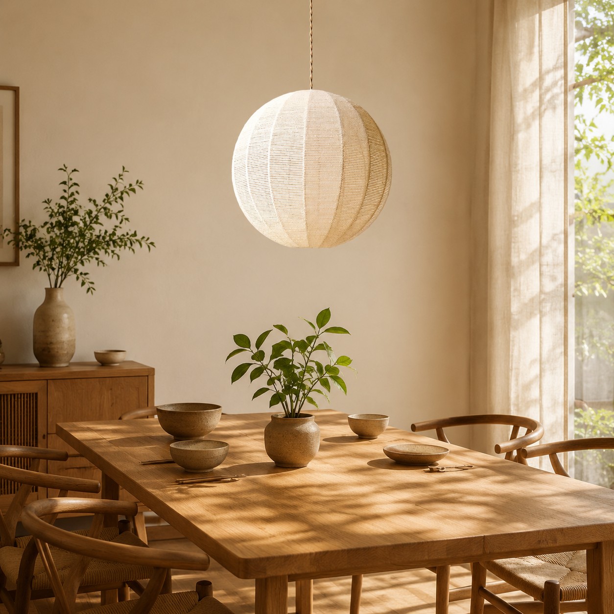 Quiet natural warmth for dining rooms, bedrooms, tea rooms, and hallway corners.