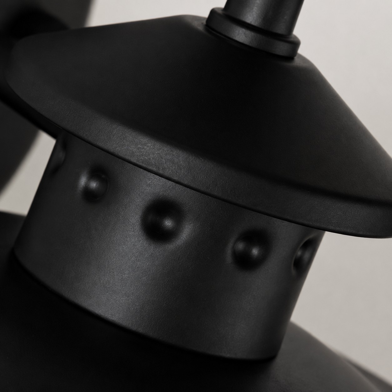 Dettaglio del tappo rivettato